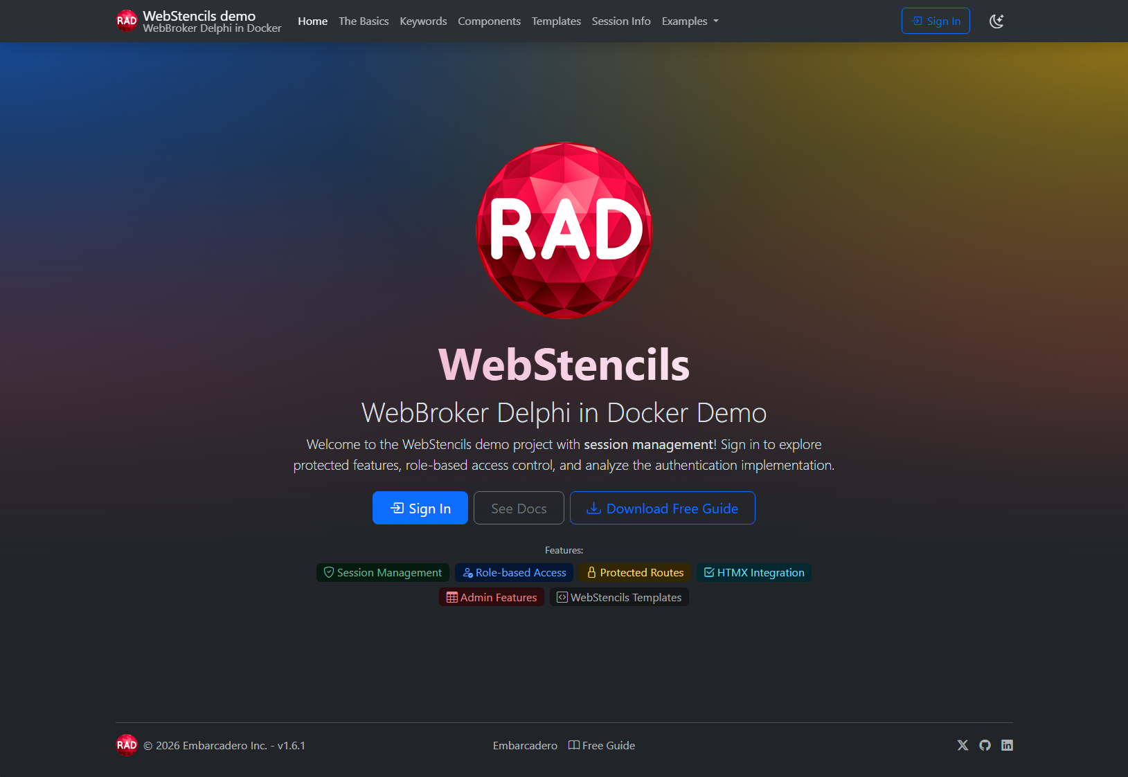 WebStencils Live Demo