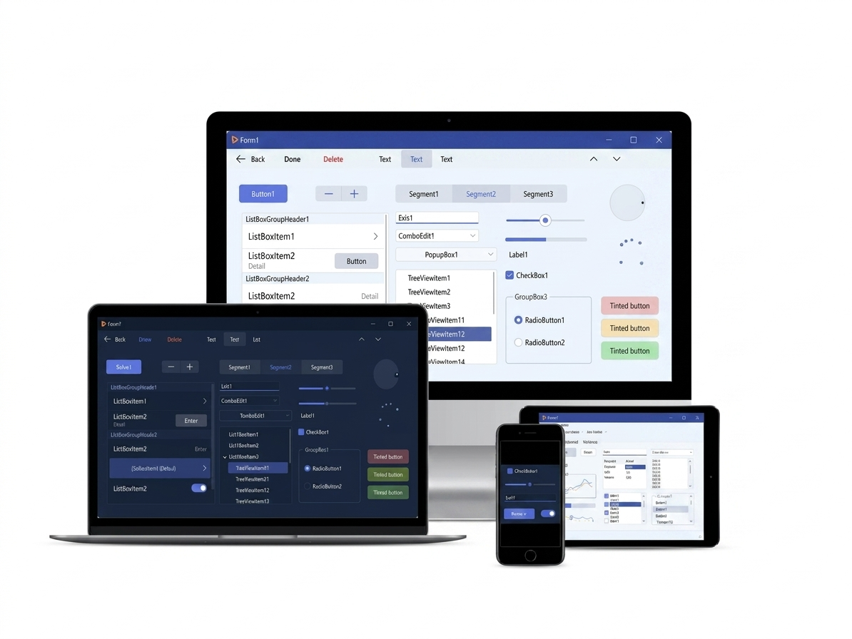 Placeholder visual for a modernized VCL application
